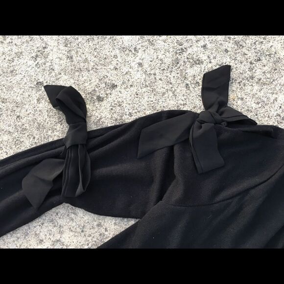 NWT August Silk bow sleeve cardigan. Small - Picture 2 of 4